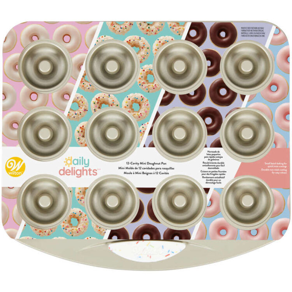 Bandeja mini donuts  x 12 Cav
