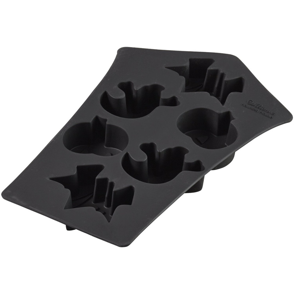 Molde de silicona calabazas x 6