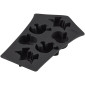 Molde de silicona calabazas x 6