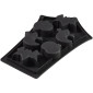 Molde de silicona calabazas x 6