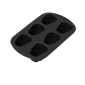 Molde de silicona calavera x 6