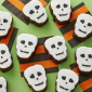 Molde de silicona calavera x 6