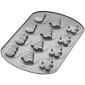 Molde galletas navideñas x 12 cav 