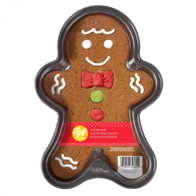 Molde muñeco jengibre galleta grande