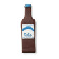 Molde ponque botella de vino