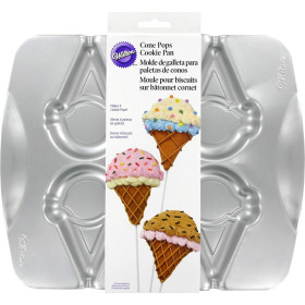 Molde pops helado x 4 cav