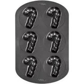 Molde rosquillas bastón x 6 cav