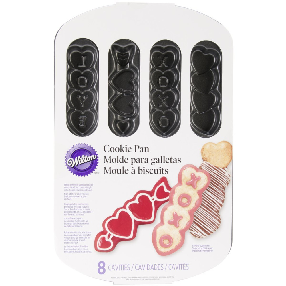 Molde palitos san valentin x 8 cav