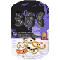 Molde galletas ojos x 6 cavidades