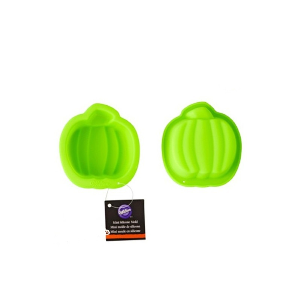 Molde silicona calabaza verde
