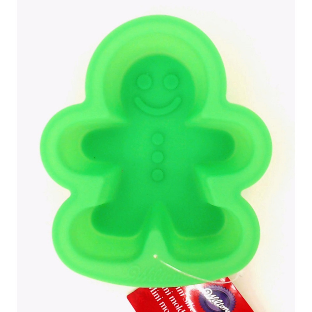Molde silicona jengibre verde