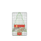 Rejilla árbol navideño galletas x 2 pcs