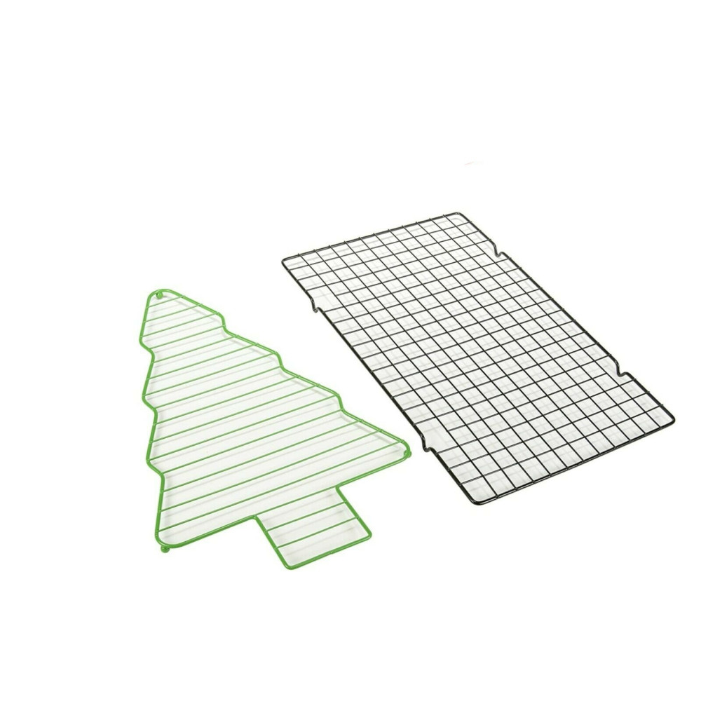 Rejilla árbol navideño galletas x 2 pcs