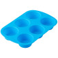 Molde silicona cupcake-muffin estándar x 6 cavidades