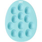 Molde silicona mini huevito pascua x 6 Und