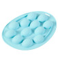 Molde silicona mini huevito pascua x 6 Und