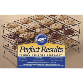 Juego de 3 rejillas para enfriar apilables Juego de 3 rejillas para enfriar apilables