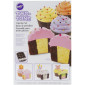 Molde para cupcakes con separador