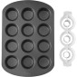 Molde para cupcakes con separador