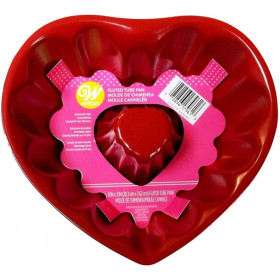 Molde corazon rojo 20 CM