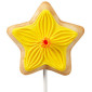 Molde galletas estrella x 6 cav