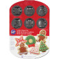 Bandeja para galletas de navidad x 12 cav 