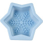 Moldes silicona copo de nieve