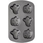Molde fantasmas y calabaza x6