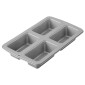 Molde mini pan x 4 cav