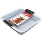 Molde brownie con tapa 22,9 cms