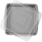 Molde brownie con tapa 22,9 cms