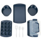 Juego de utensilios para hornear x 9 pcs