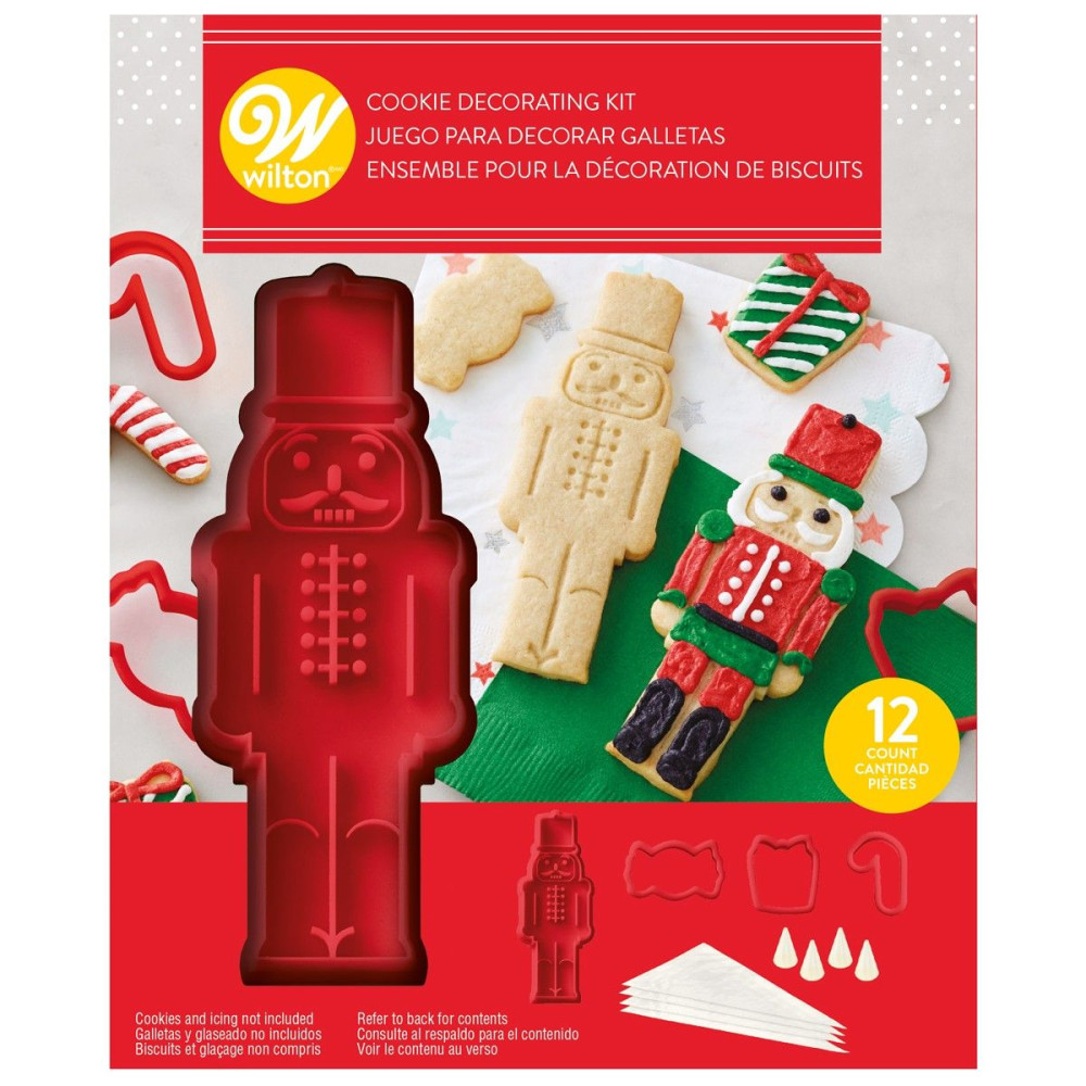 Kit para galletas cascanueces x  6 pcs