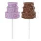 Molde chocolate pastel tres pisos 3D