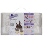 Juego de moldes para chocolates x 8 pcs