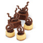 Juego de moldes para chocolates x 8 pcs