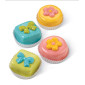 Juego de moldes para chocolates x 8 pcs