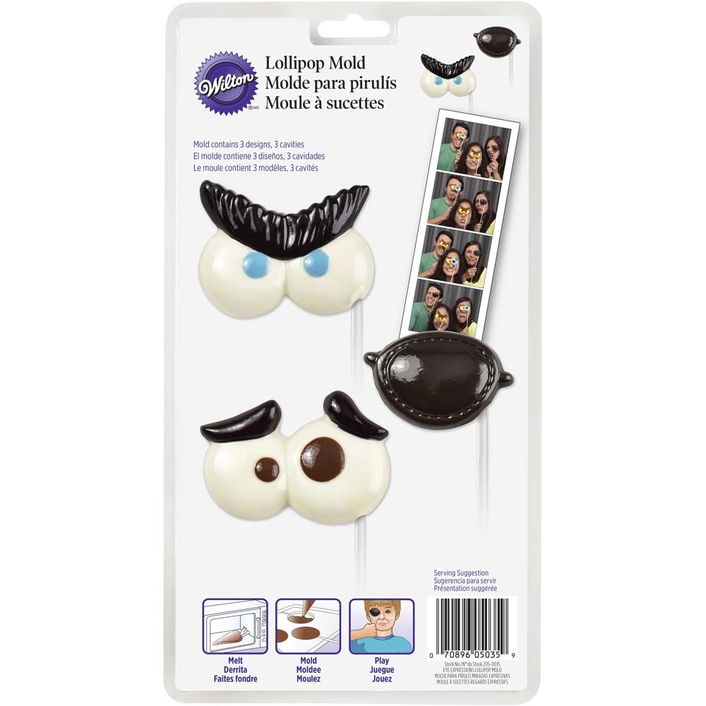 Molde chocolate expresiones