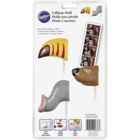 Molde chocolate picos animales