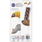 Molde chocolate picos animales