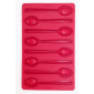 Molde silicona cucharas x 8 cav