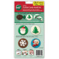 Molde chocolate oreo navideño