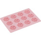 Molde silicona rosas x 12 cavidades