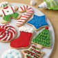 Cortadores figuras navideñas x 4 pcs