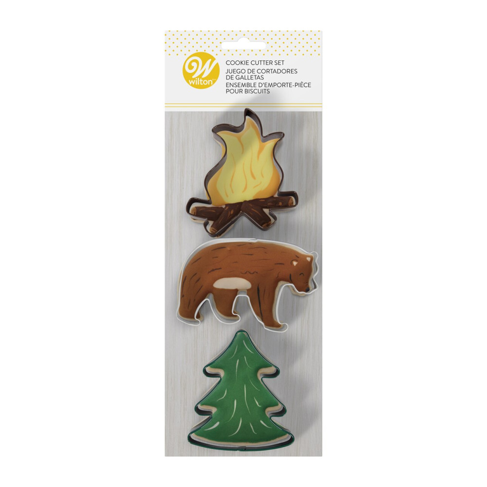 Cortadores animal aventurero x 3 pcs