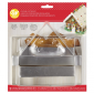 Cortador casa navideña 3 Pc