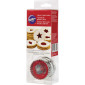 Cortadores linzer redondo x 7 pcs
