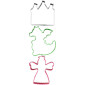 Set cortadores cuento de hadas x pcs