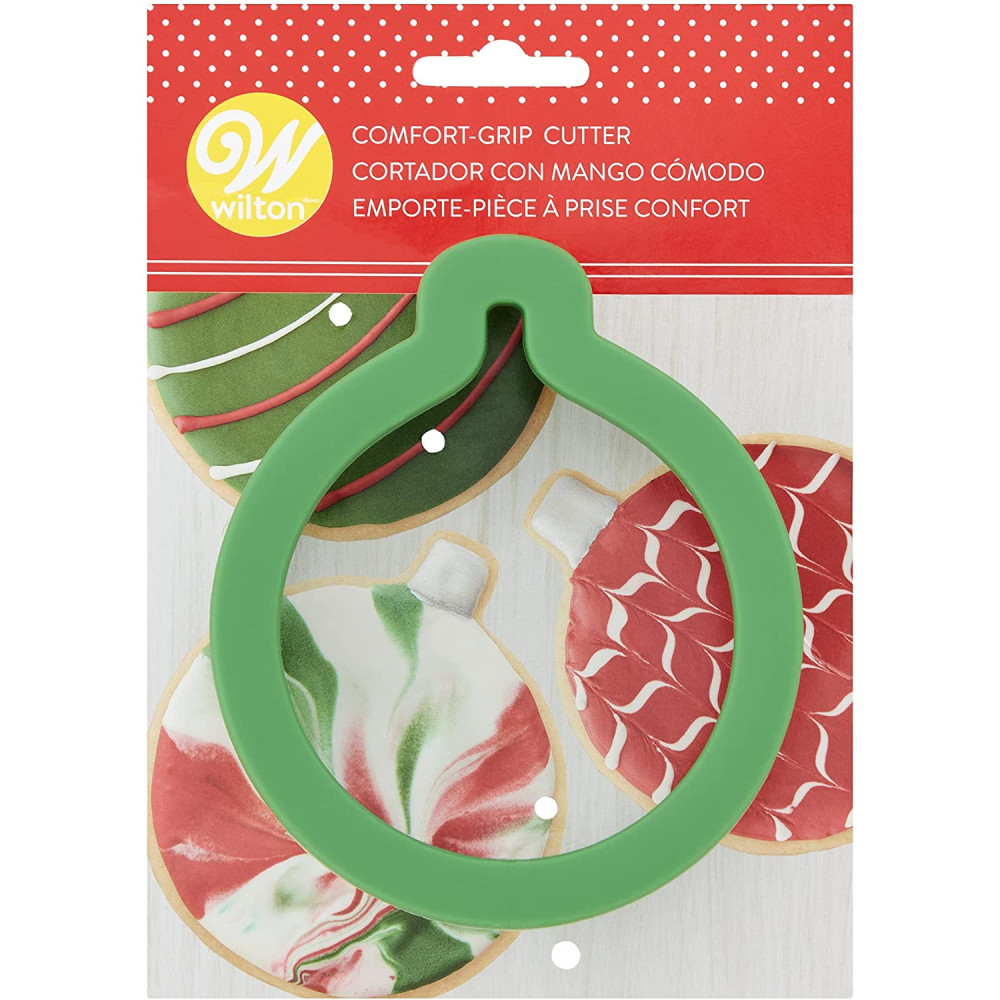 Cortador metálico/sil adorno navideño