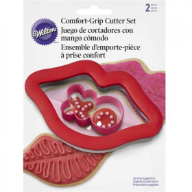 Juego de cortadores beso x 2 pcs